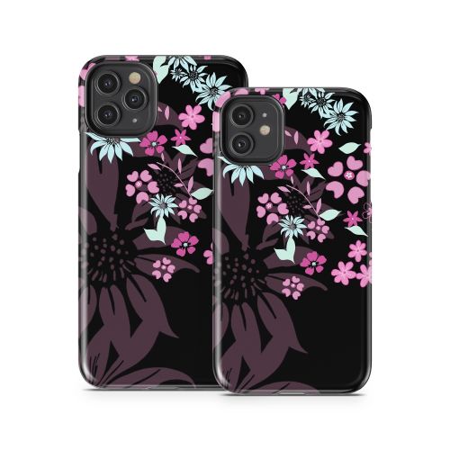 Dark Flowers iPhone 11 Series Tough Case