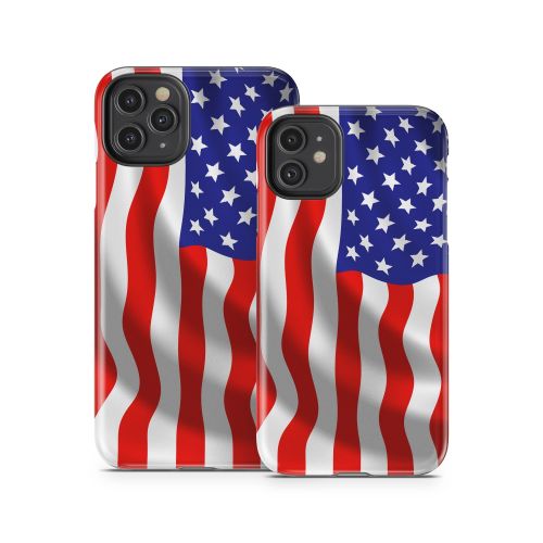 USA Flag iPhone 11 Series Tough Case