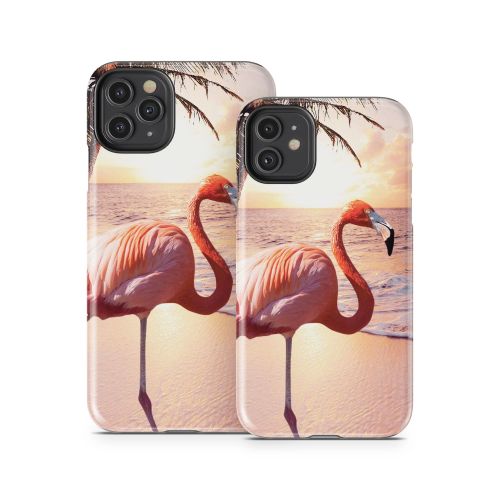 Flamingo Palm iPhone 11 Series Tough Case