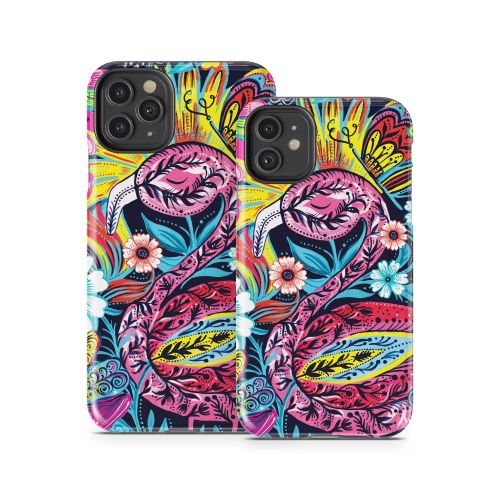Flashy Flamingo iPhone 11 Series Tough Case