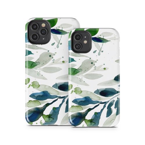 Floating Leaves iPhone 11 Series Tough Case