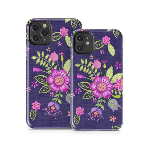 Folk Floral iPhone 11 Series Tough Case