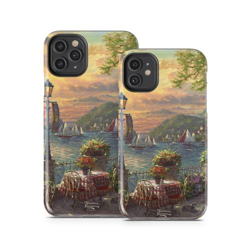 French Riviera Cafe iPhone 11 Series Tough Case