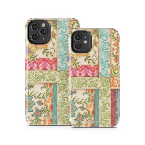 Ikat Floral iPhone 11 Series Tough Case