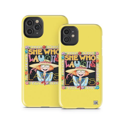 She Who Laughs iPhone 11 Series Tough Case