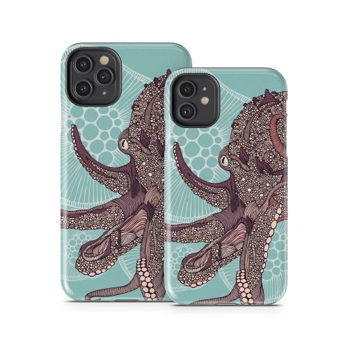 Octopus Bloom iPhone 11 Series Tough Case