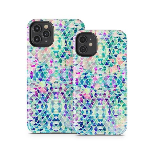 Pastel Triangle iPhone 11 Series Tough Case