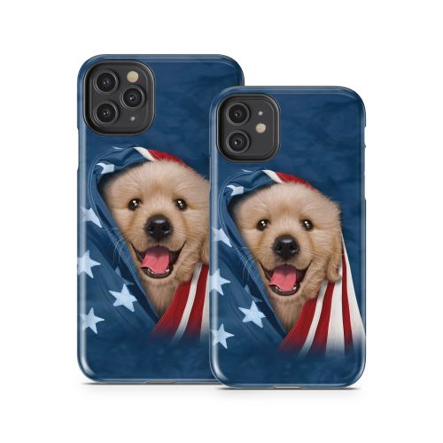 Patriotic Retriever iPhone 11 Series Tough Case