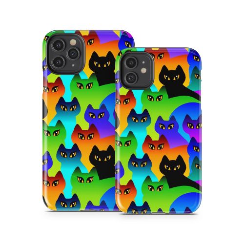 Rainbow Cats iPhone 11 Series Tough Case