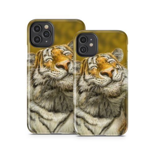 Smiling Tiger iPhone 11 Series Tough Case