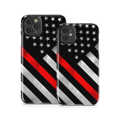 Thin Red Line Hero iPhone 11 Series Tough Case