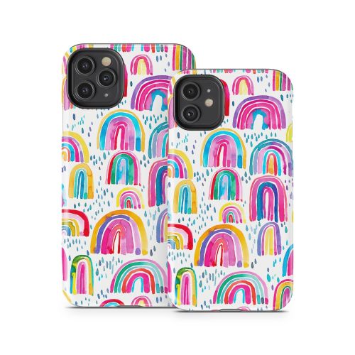 Watercolor Rainbows iPhone 11 Series Tough Case