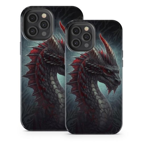 Black Dragon iPhone 12 Series Tough Case