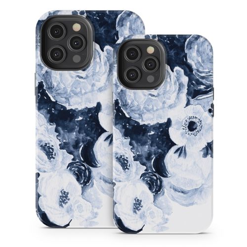Blue Blooms iPhone 12 Series Tough Case