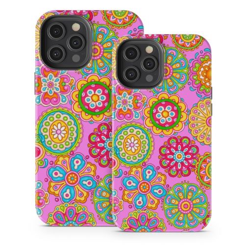 Bright Flowers iPhone 12 Series Tough Case