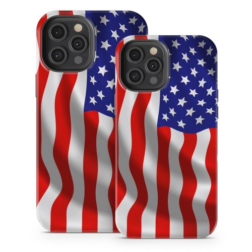 USA Flag iPhone 12 Series Tough Case