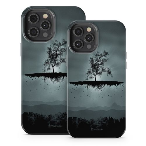 Flying Tree Black iPhone 12 Series Tough Case