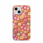 Flowers Squished iPhone 13 Clip Case