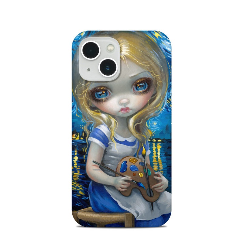 iPhone 13 Clip Case design of Blue, Illustration, Cg artwork, Doll, Art, Acrylic paint, Painting, Toy, Fictional character, Visual arts with blue, yellow, white, brown, red colors