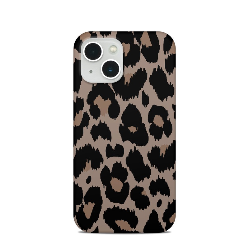 iPhone 13 Clip Case design of Pattern, Brown, Fur, Design, Textile, Monochrome, Fawn with black, gray, red, green colors