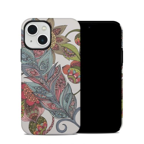 Feather Flower iPhone 13 Hybrid Case