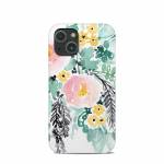 Blushed Flowers iPhone 13 mini Clip Case
