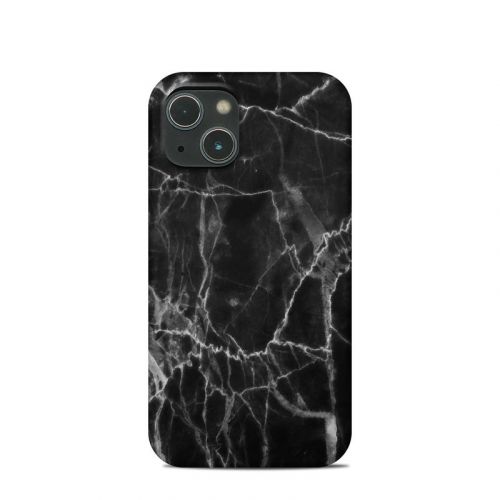 Black Marble iPhone 13 mini Clip Case