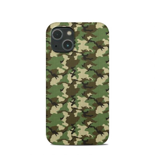Woodland Camo iPhone 13 mini Clip Case