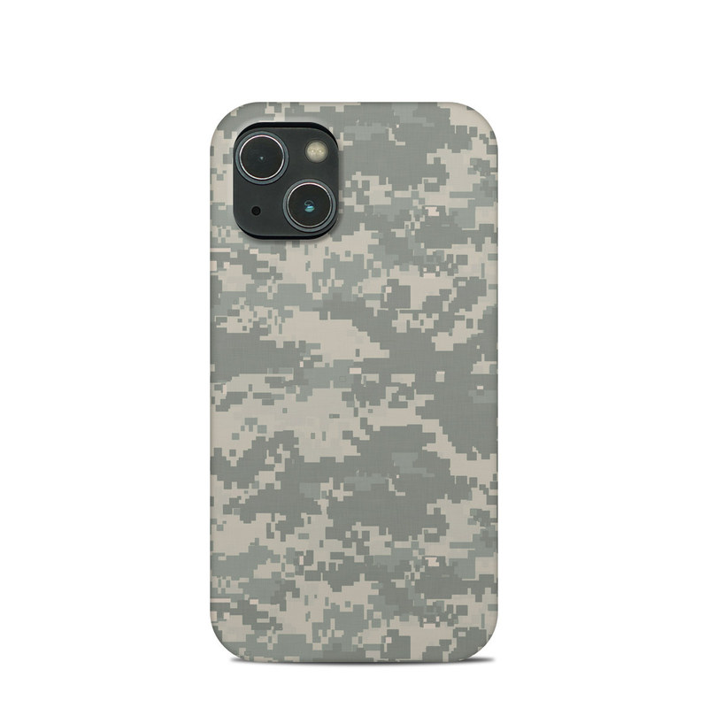 iPhone 13 mini Clip Case design of Military camouflage, Green, Pattern, Uniform, Camouflage, Design, Wallpaper with gray, green colors