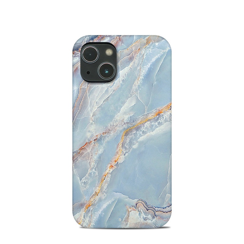 iPhone 13 mini Clip Case design of Blue, Azure, Aqua, Onyx with blue, red, orange, white colors