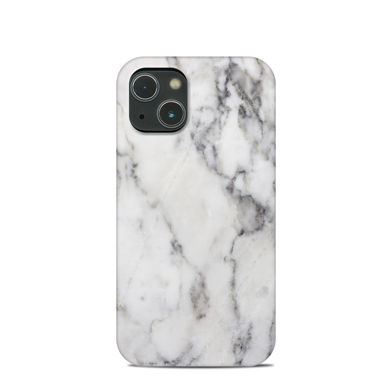iPhone 13 mini Clip Case design of White, Geological phenomenon, Marble, Black-and-white, Freezing with white, black, gray colors