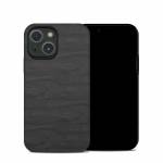Black Woodgrain iPhone 13 mini Hybrid Case