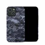 Digital Navy Camo iPhone 13 mini Hybrid Case