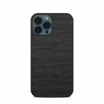 Black Woodgrain iPhone 13 Pro Clip Case