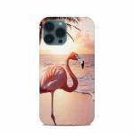 Flamingo Palm iPhone 13 Pro Clip Case