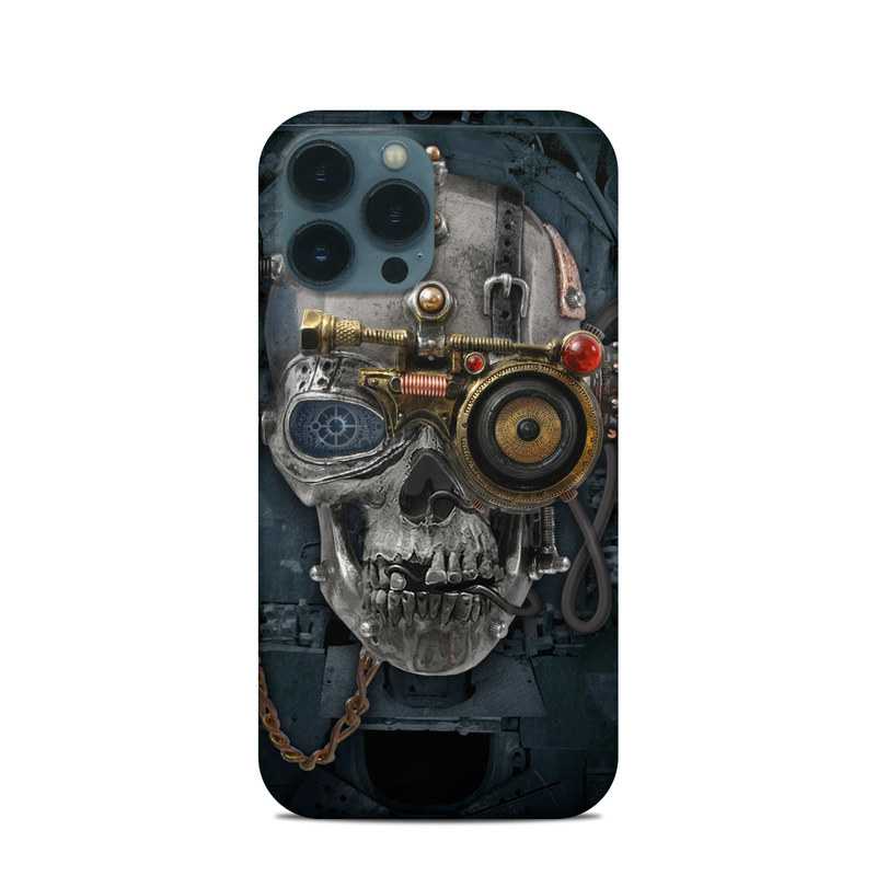 iPhone 13 Pro Clip Case design of Engine, Auto part, Still life photography, Personal protective equipment, Illustration, Automotive engine part, Art with black, gray, red, green colors