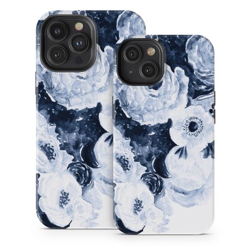 Blue Blooms iPhone 13 Series Tough Case