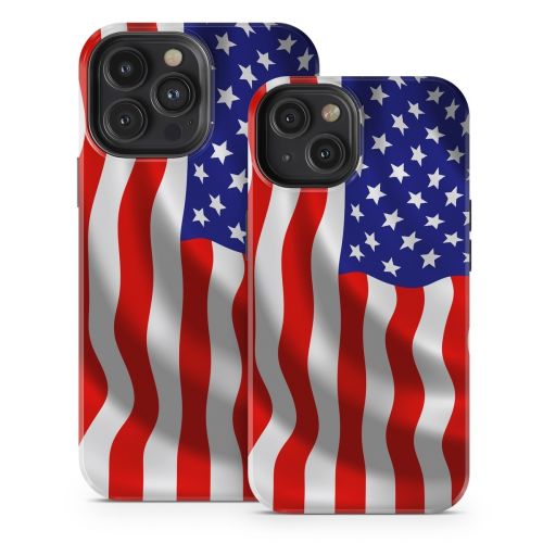 USA Flag iPhone 13 Series Tough Case