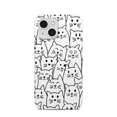 Moody Cats iPhone 14 Clip Case