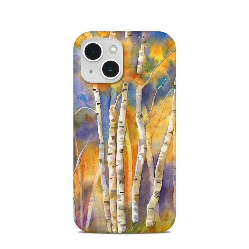  design of Canoe birch, Watercolor paint, Tree, Birch, Woody plant, Painting, Plant, Birch family, Paint, Trunk, with orange, yellow, green, white, purple, blue colors