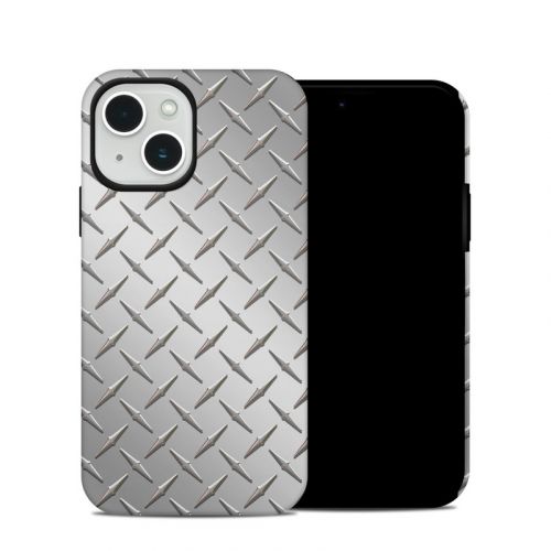 Diamond Plate iPhone 14 Hybrid Case