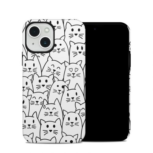 Moody Cats iPhone 14 Hybrid Case