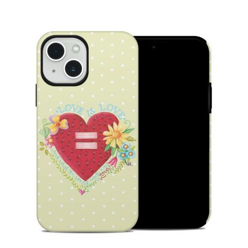 Love Is What We Need iPhone 14 Hybrid Case