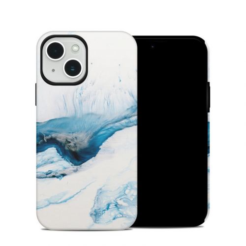 Polar Marble iPhone 14 Hybrid Case