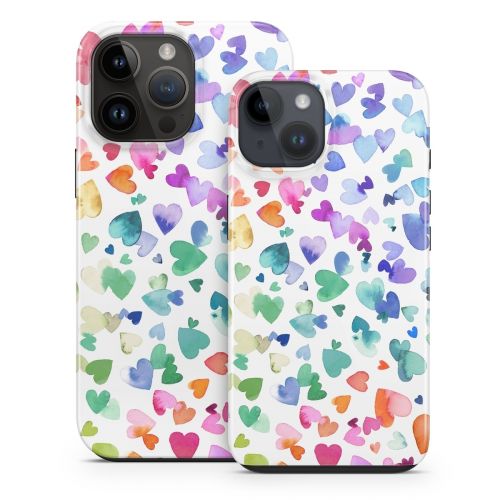 Valentines Love Hearts iPhone 14 Series Tough Case
