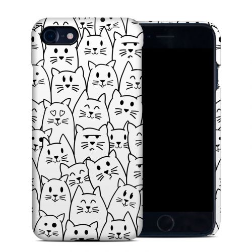 Moody Cats iPhone 8 Clip Case