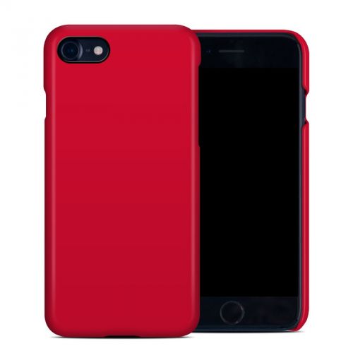 Solid State Red iPhone 8 Clip Case