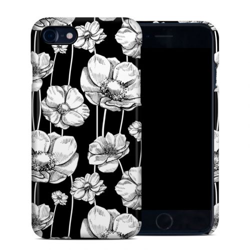 Striped Blooms iPhone 8 Clip Case
