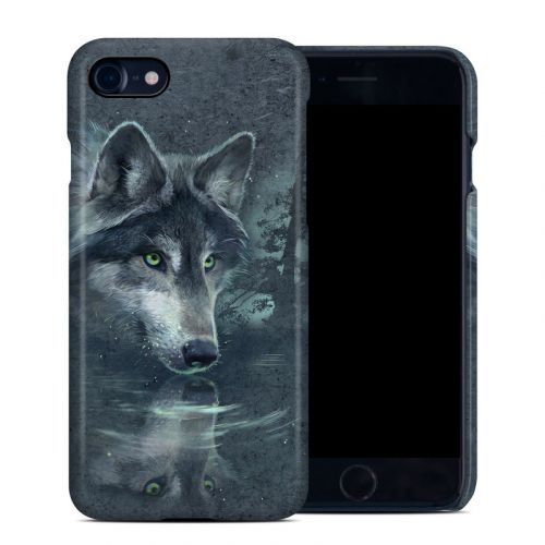 Wolf Reflection iPhone 8 Clip Case