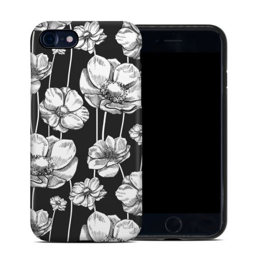 Striped Blooms iPhone 8 Hybrid Case